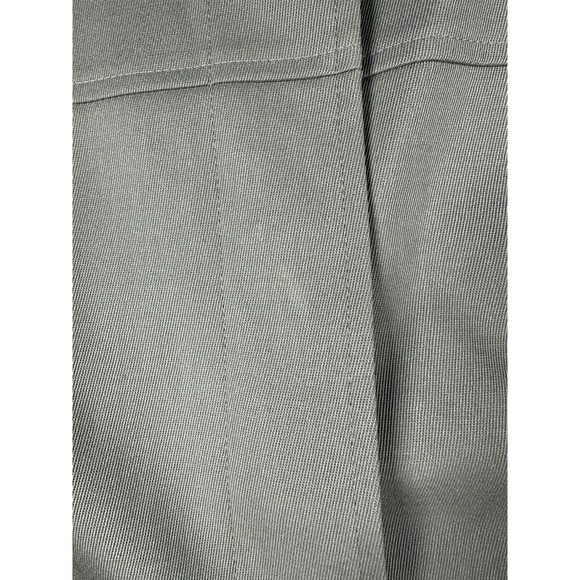 Talbots Size 14P Green Button Front Jacket Mandarin Collar Wool Blend Women - Picture 2 of 12